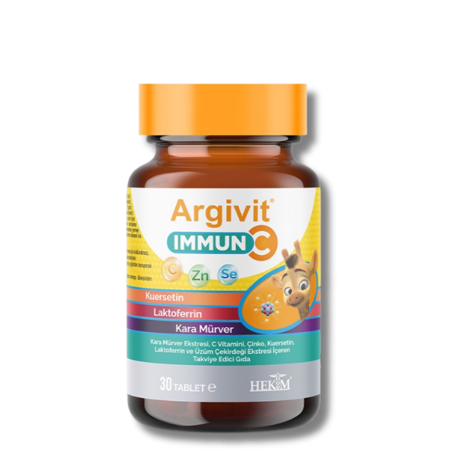 Argivit Immun C 30 Tablets | Vitamin C, Zinc & Selenium
