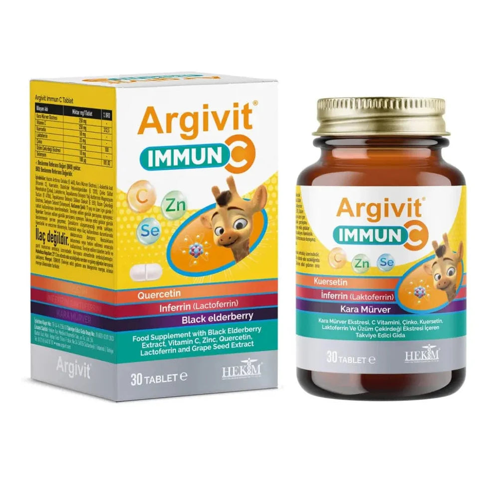 Argivit Immun C 30 Tablet (Bağışıklık Sistemi Destek)
