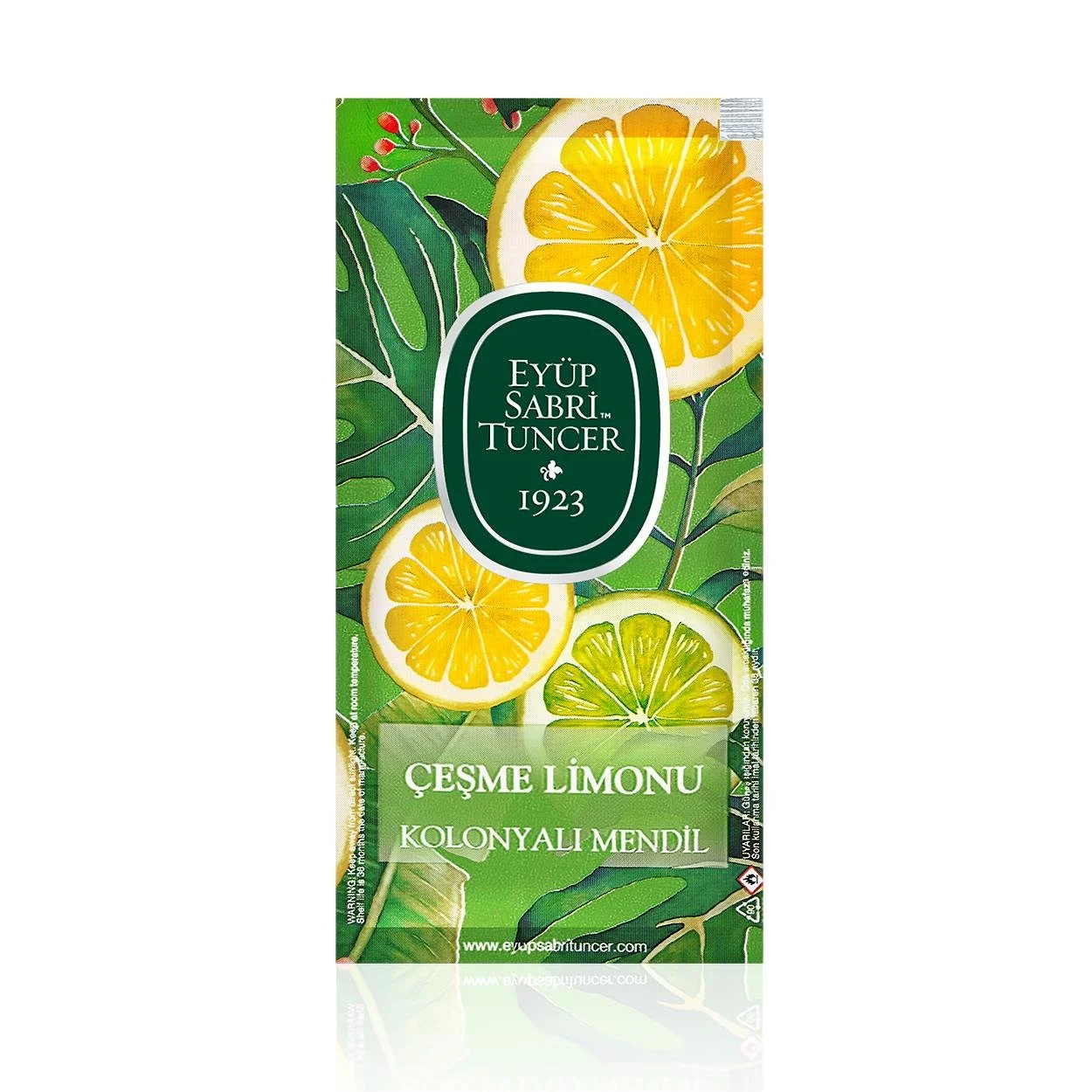 Eyüp Sabri Tuncer Çeşme Lemon Scented Wipes, 150-pack (Small Size)