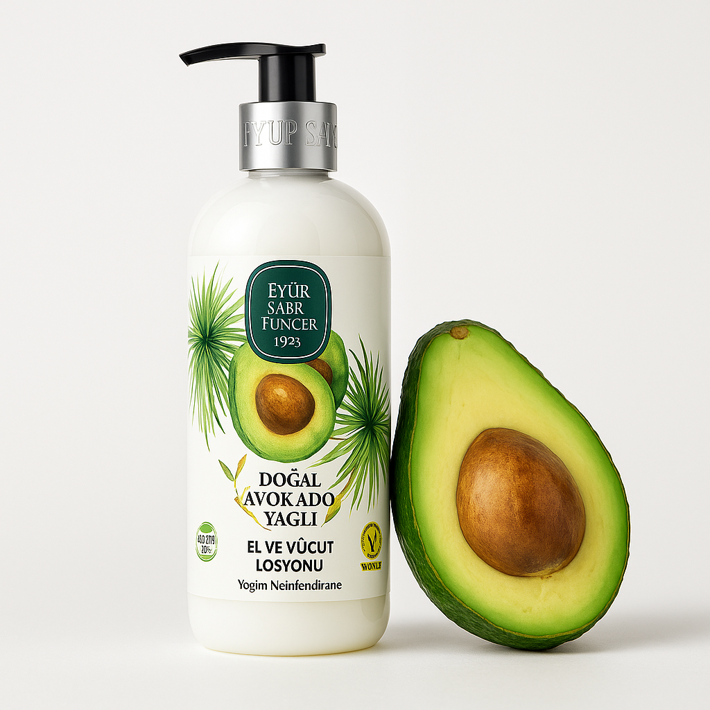 Eyüp Sabri Tuncer Natural Avocado Oil Hand and Body Lotion – 500 ml