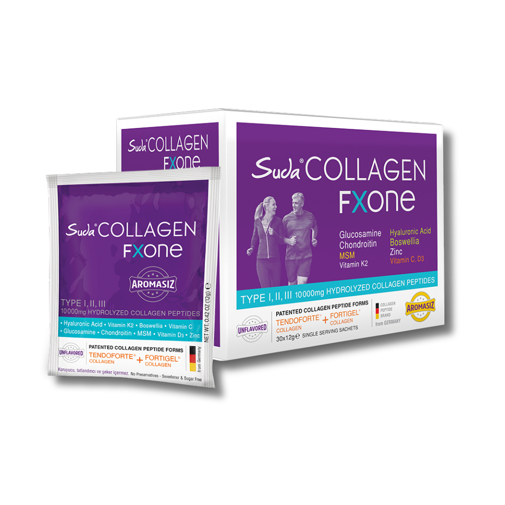Suda Collagen FXONE Aromasız 30x12g Saşe (Eklem Sağlığı)