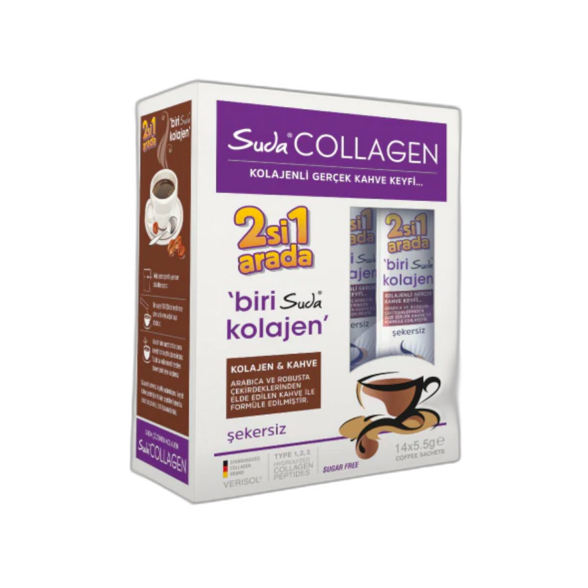 SudaCollagen Collagen&Coffee 14 Sachets x 5.5g