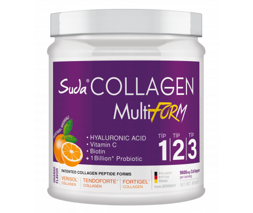 Suda Collagen Tip123 MultiForm Orange Flavored Powder 360g