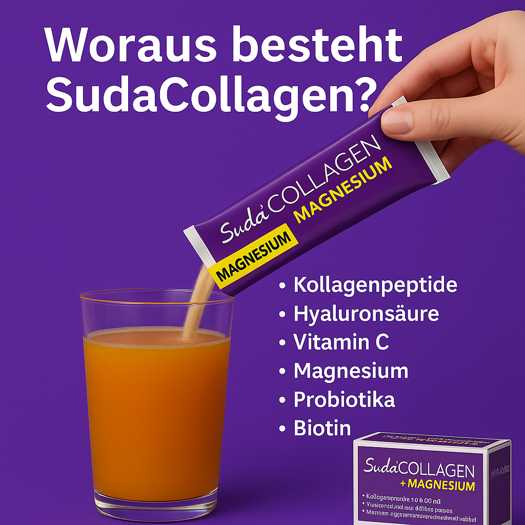 Suda Collagen Multiform TİP 1 -2 -3 Kolajen & Magnezyum 15gr 30 Saşe
