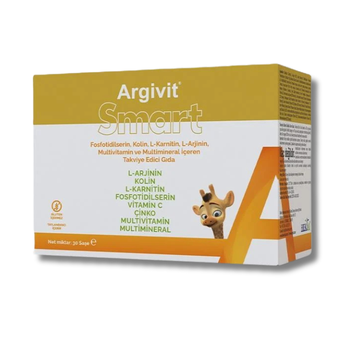Argivit Smart 30 Saşe – Kolin ve Multivitamin-Mineral Kompleksi