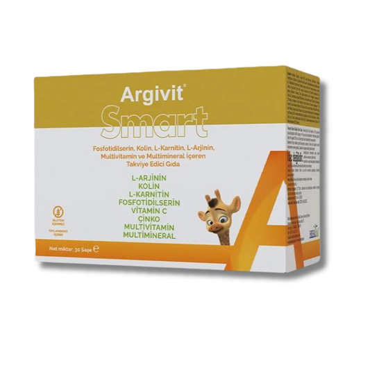 Argivit Smart 30 Saşe – Kolin ve Multivitamin-Mineral Kompleksi