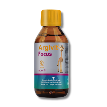 Argivit Focus Çocuklar için Multivitamin 150 ml (Gelişim Şurubu)