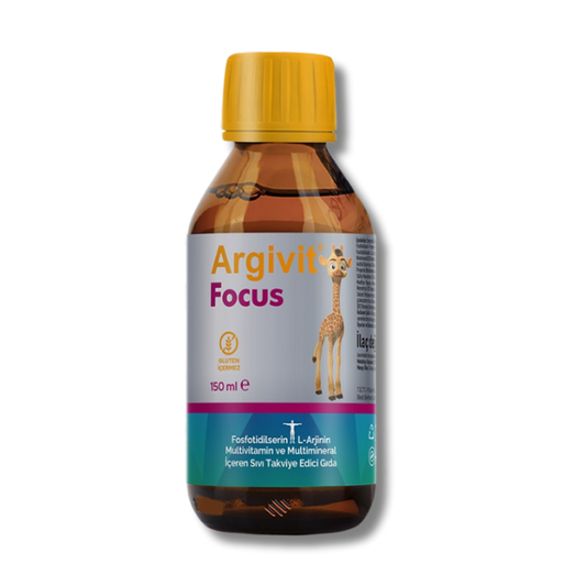 Argivit Focus Çocuklar için Multivitamin 150 ml (Gelişim Şurubu)