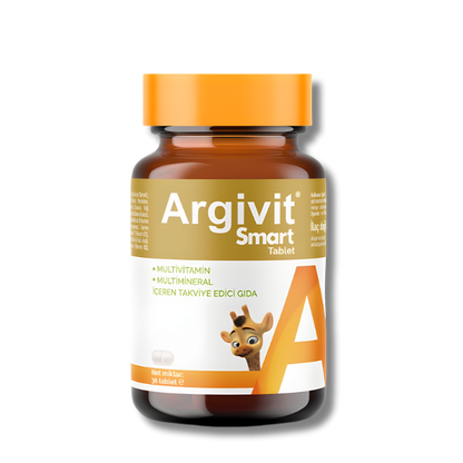 Argivit Smart Tablet 30 Tablet – Çoklu Vitamin ve Mineral Desteği