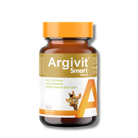 Argivit Smart Tablet 30 Tablet – Çoklu Vitamin ve Mineral Desteği