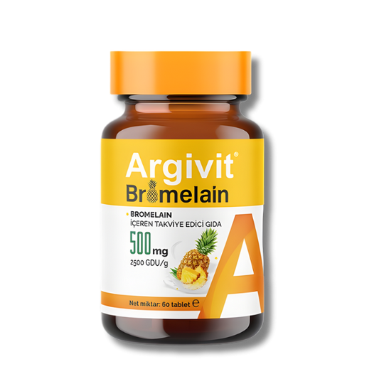 Argivit Bromelain 500 mg – Doğal Enzim Desteği