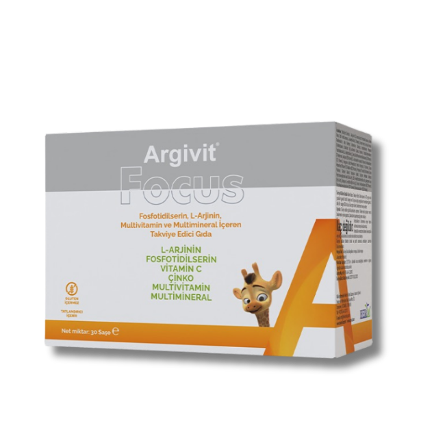 Argivit Focus 30 Saşe – Konsantrasyon ve Bilişsel Performans İçin Günlük Destek