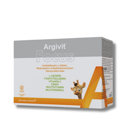 Argivit Focus 30 Saşe – Konsantrasyon ve Bilişsel Performans İçin Günlük Destek