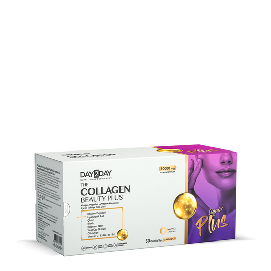 Day2Day The Collagen Beauty Plus Liquid Collagen 10,000 mg – Mango Flavored 30 × 40 ml
