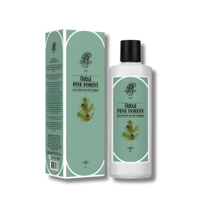 Rebul Pine Forest EDC 250 ml Cam Şişe – Akdeniz Çamlarının Ferahlığı