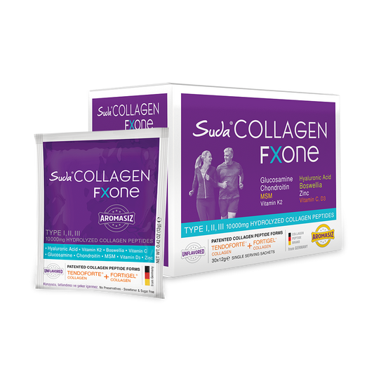 Suda Collagen FXONE Aromasız 30x12g Saşe  (Eklem Sağlığı)