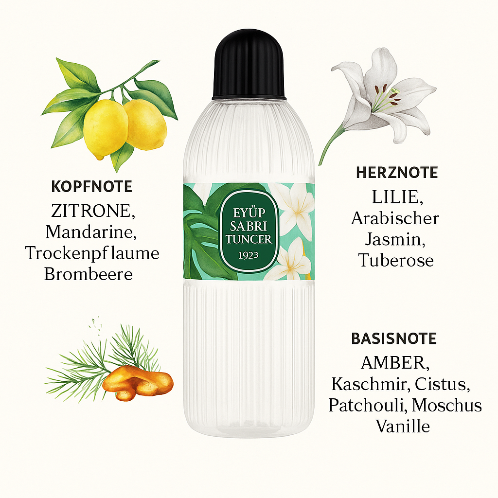 Eyüp Sabri Tuncer Jasmine Cologne 400 ml – PET Bottle 