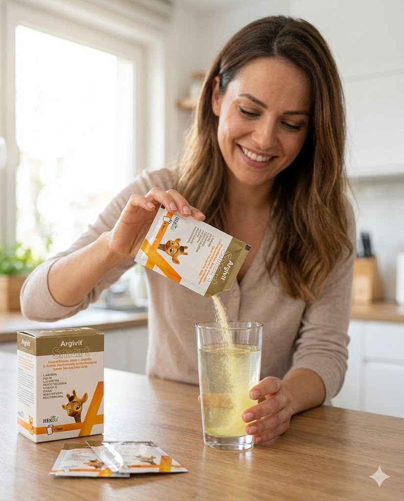 Argivit Smart 30 Saşe – Kolin ve Multivitamin-Mineral Kompleksi