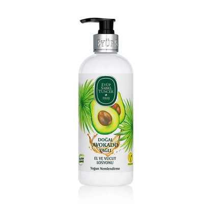 Eyüp Sabri Tuncer Natural Avocado Oil Hand and Body Lotion – 500 ml 