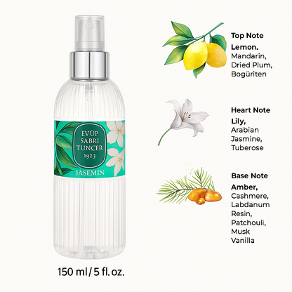 Eyüp Sabri Tuncer Jasmine Spray Cologne 150 ml – PET Bottle 