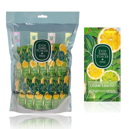 Eyüp Sabri Tuncer Çeşme Lemon Scented Wipes, 150-pack (Small Size)  