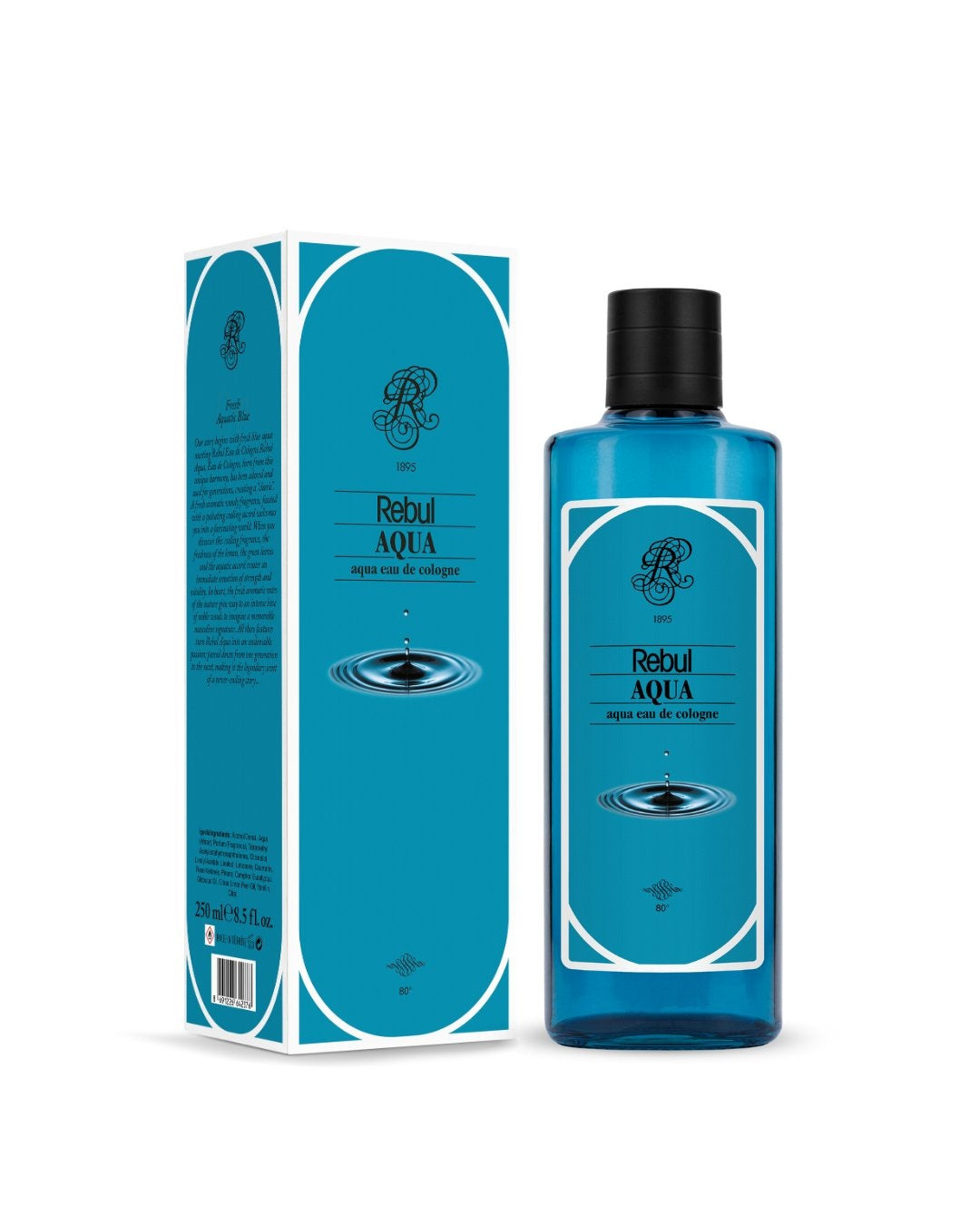 Rebul Aqua EDC 250 ml – De Essentie van Pure Frisheid