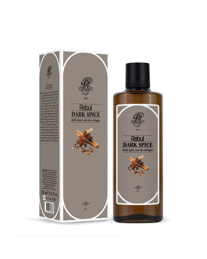 Rebul Dark Spice EDC Kolonya 250 ml – Modern ve Karizmatik Erkeklere Özel Baharatlı Koku
