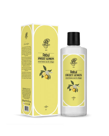 Rebul Sweet Lemon EDC 250 ml – Zomerse Frisheid met Zoete Citroen