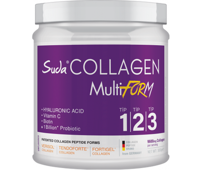 Suda Collagen Tip123 MultiForm Aromasız 300g