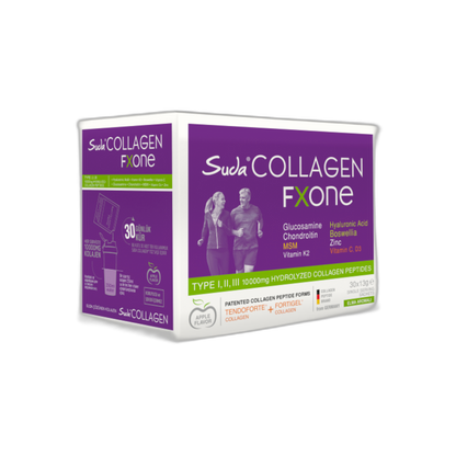 Collagen Fxone in Water Apple Flavor 30 Sachets x 13g (Joint Health)
