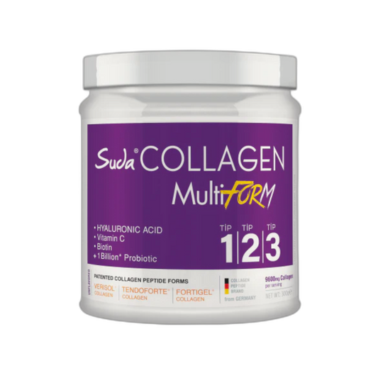 Suda Collagen Tip123 MultiForm Aromasız 300g