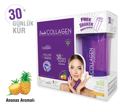 Collagen+Probiotic in Water Pineapple Flavored 30 Sachets x 10g